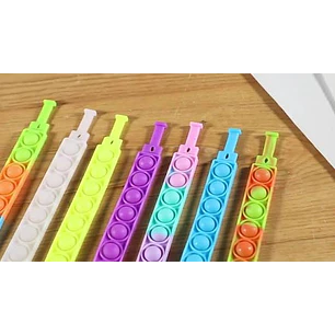 SET PULSERA DE RELAJACION POP IT 6UNID. 3+a (JUEGCAI116) 