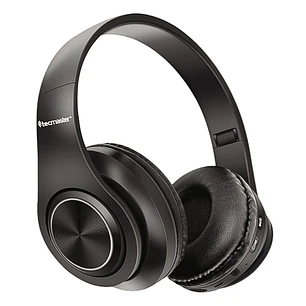 AUDIFONOS TECMASTER BT 5.3/AUX/MSD NEGRO TM-300525
