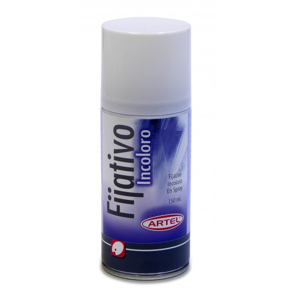 BARNIZ SPRAY FIJATIVO INCOLORO 150 ML ARTEL  1