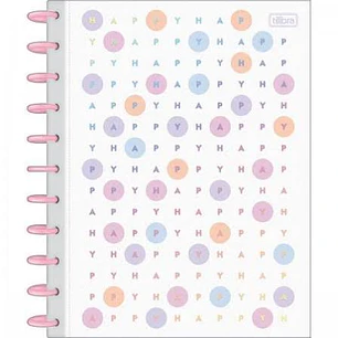 CUADERNO UNIV. TILIBRA TILIDISCO 200mm X 275mm 80 Hjs HAPPY