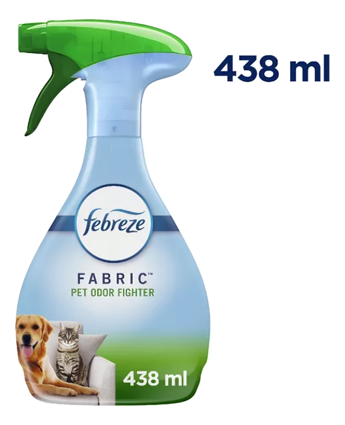 DESODORANTE DE TELAS FEBREZE  438 ml. MASCOTAS 1