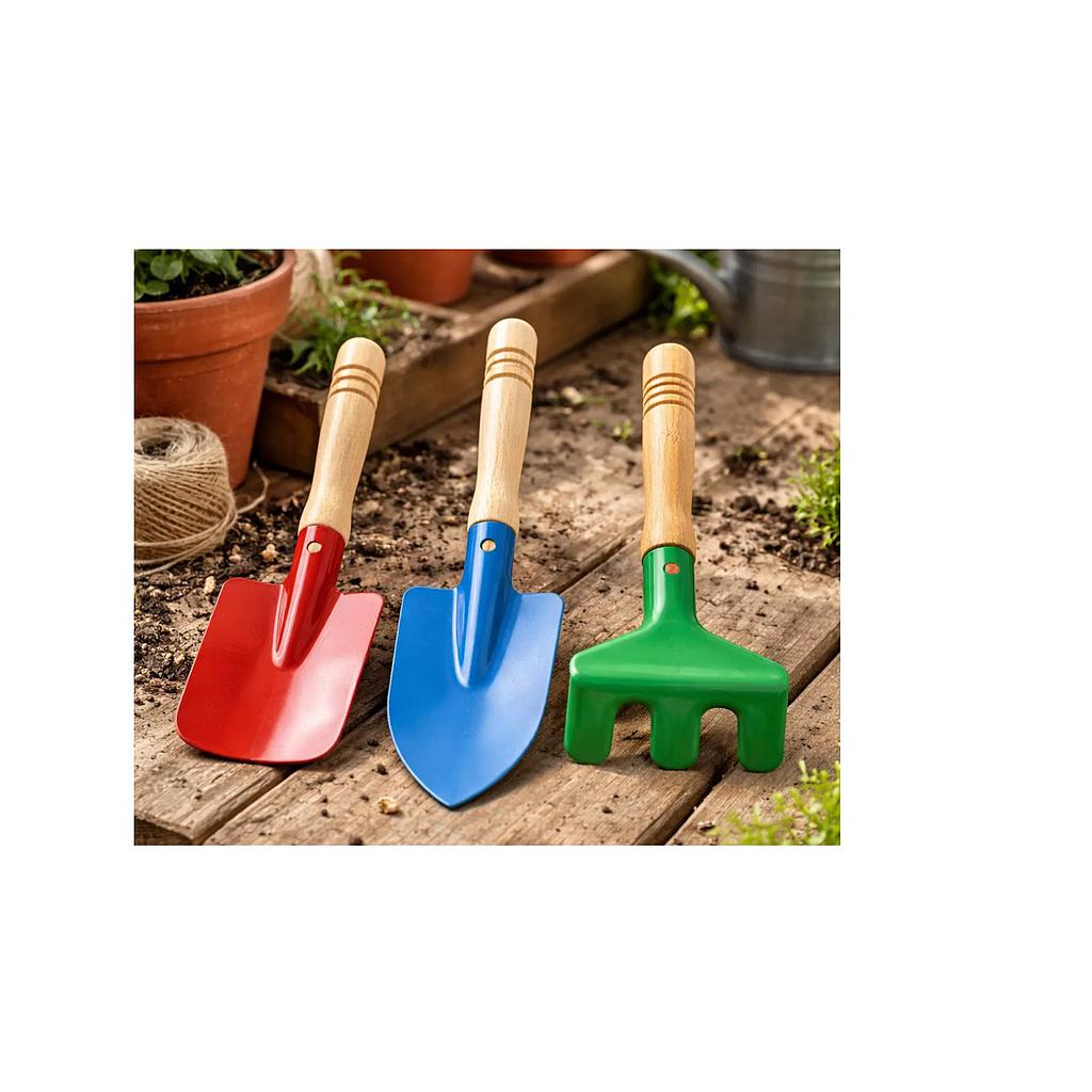 SET DE JARDINERIA PARA NIÑOS 3PZAS 3+a JMI. (JUEGBAS495) 1
