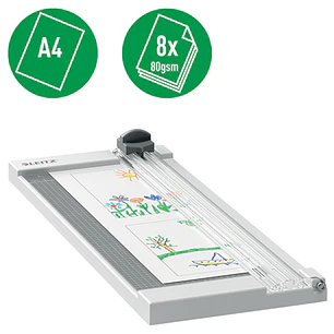 GUILLOTINA DE RODILLO LEITZ 1208P PRECISION HOME A4 
