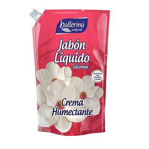 JABON LIQUIDO BALLERINA 750 ML DOYPACK CREMA HUMECTANTE
