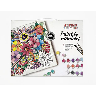 SET PINTA POR NUMEROS ALPINO COLOR EXPERIENCE 