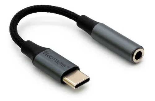 ADAPTADOR TECMASTER TIPO C A AUX 3.5MM 1