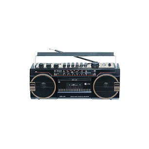RADIO PORTÁTIL AUDIO PRO RETRO BT/USB/AM/FM/CASSETTE/SD 20W