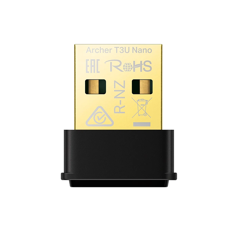 MINI ADAPTADOR  DE RED USB TP-LINK AC1300 DUAL BAND ARCHER T3U NANO 1