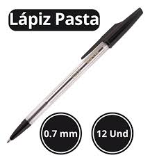 LAPIZ PASTA PILOT BEPETE 0.7 NEGRO 1