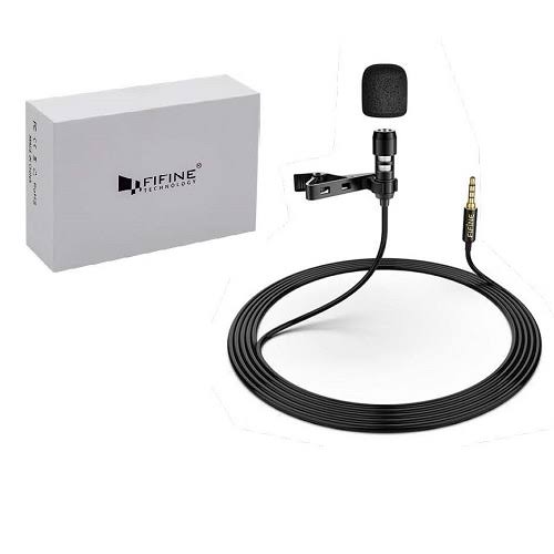 MICROFONO LAVALIER IPHONE/ANDROID FIFINE C2 1