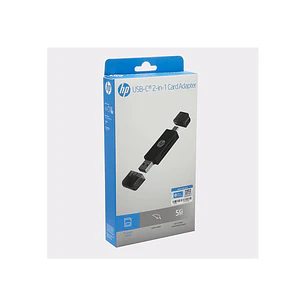 LECTOR DE TARJETAS HP SD Y MICROSD USB 3.0 USB-C TIPO C Y USB-A