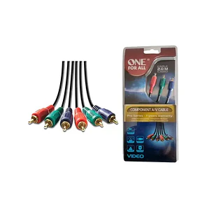 CABLE RCA ONE FOR ALL A/V 2MTS