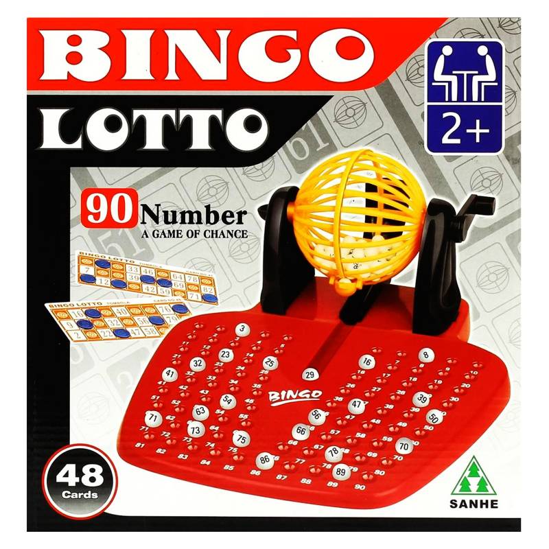 BINGO CASINO 48 CARTONES 90 NUMEROS SAHNE 1