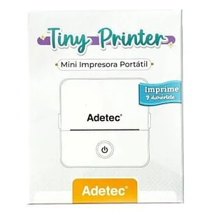 MINI IMPRESORA TERMICA ADETEC ROSADA