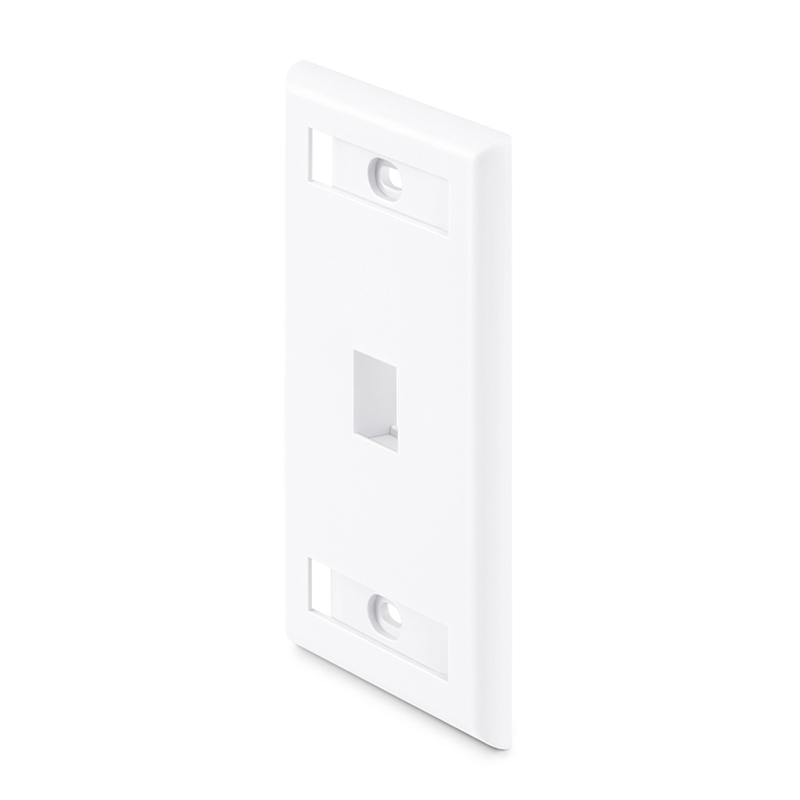 FACE PLATE SIMPLE PANDUIT 1PTO RJ-45 BLANCO 1