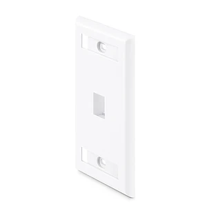 FACE PLATE SIMPLE PANDUIT 1PTO RJ-45 BLANCO