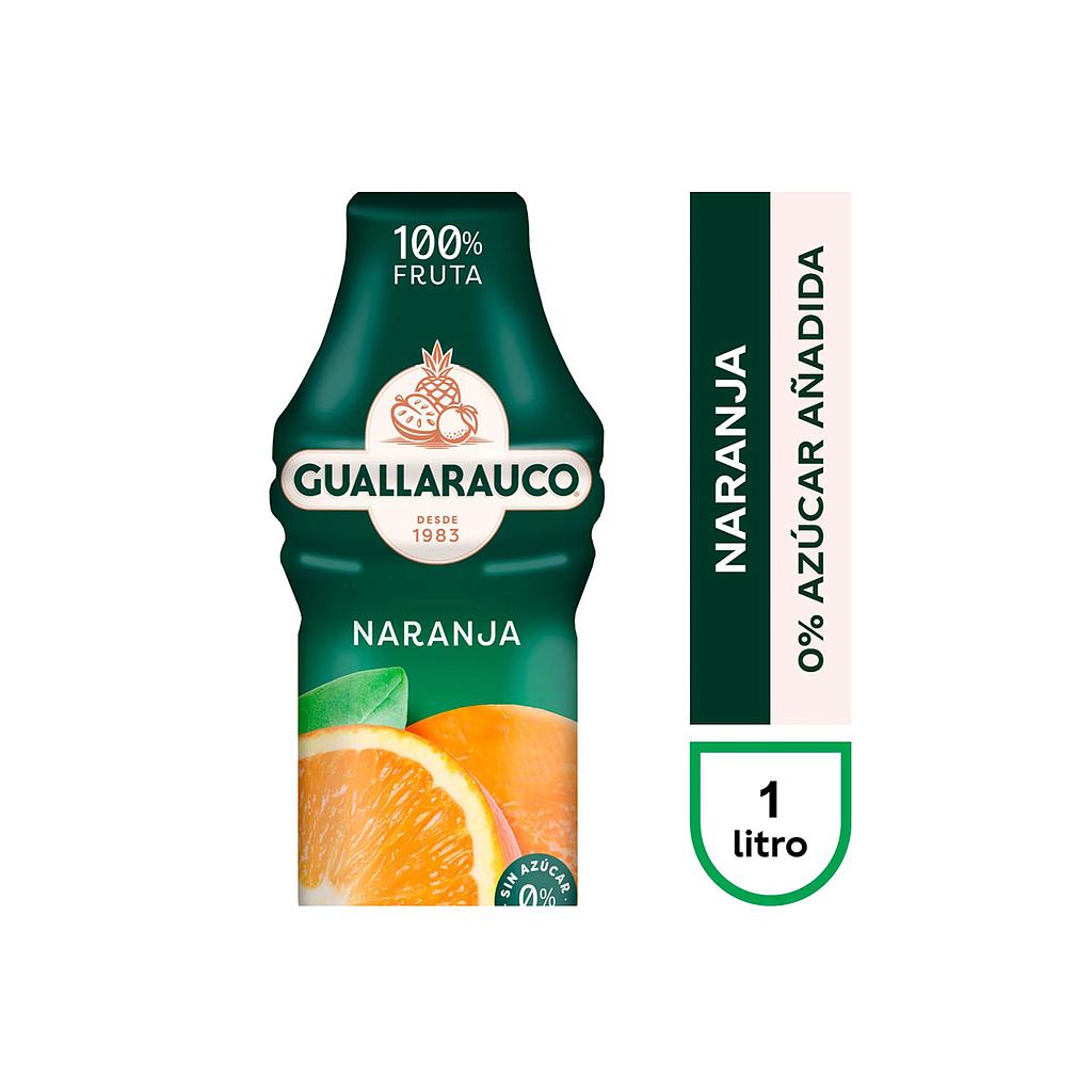 JUGO GUALLARAUCO NARANJA 100%FRUTA S/AZUCAR AÑADIDA 1.0 LT 1