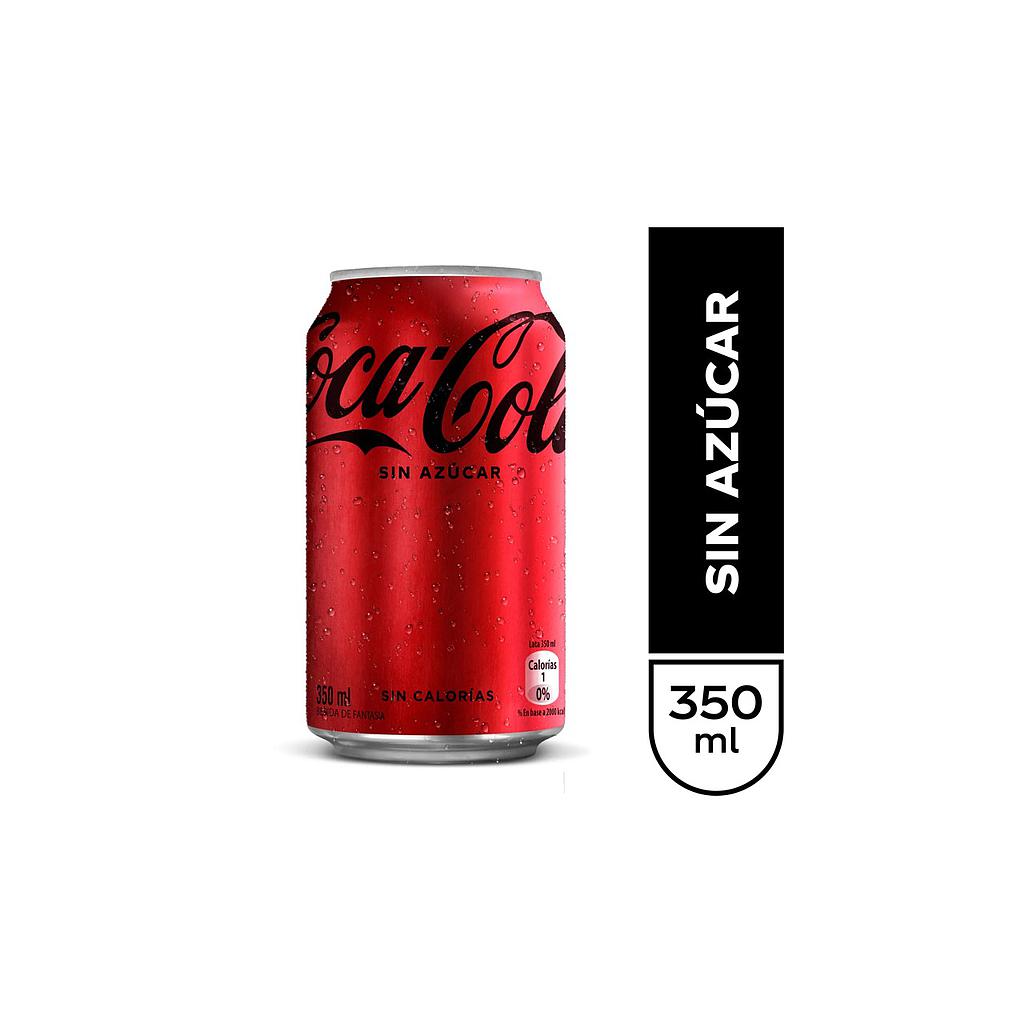 BEBIDA COCA COLA SIN AZUCAR  LT 350CC 1