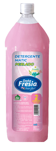 DETERGENTE MATIC DOÑA FRESIA PERLADO ROSADO 2 LTRS. 1