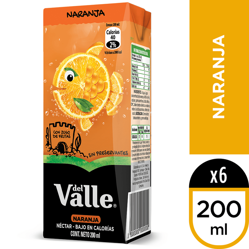 JUGO ANDIFRUT NARANJA 200ML 1