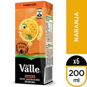 JUGO ANDIFRUT NARANJA 200ML