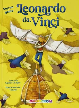 LIBRO EDICION SOY UN GENIO LEONARDO DA VINCI MUNDICROM  1