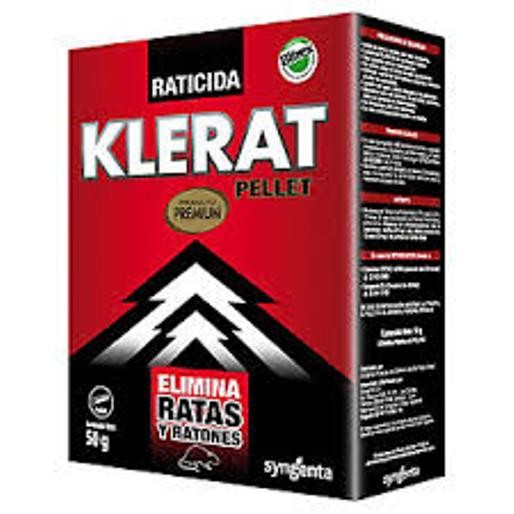 RATICIDA KLERAT PELLET 50GRS.  1