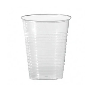 VASO PLASTICO GLAM TRANSPARENTE 200cc 25Unid