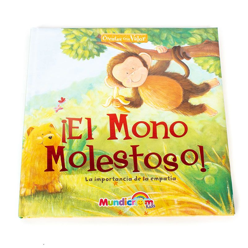 LIBRO MUNDICROM CUENTOS CON VALOR EL MONO MOLESTOSO 1