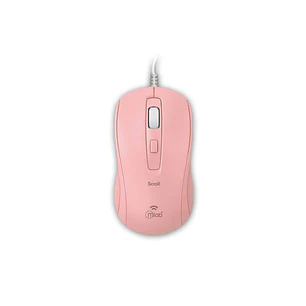 MOUSE ALAMBRICO MLAB SCROLL M40C 1600DPI ROSADO