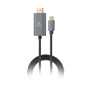 CABLE MLAB USB TIPO C A HDMI1.4 4K 2 METROS
