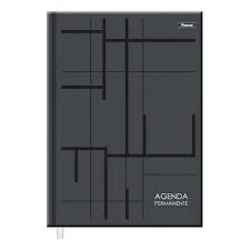 AGENDA FORONI 2027 COS PERMANENTE NEGRA M6 DIA X HOJA 1