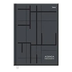 AGENDA FORONI 2027 COS PERMANENTE NEGRA M6 DIA X HOJA