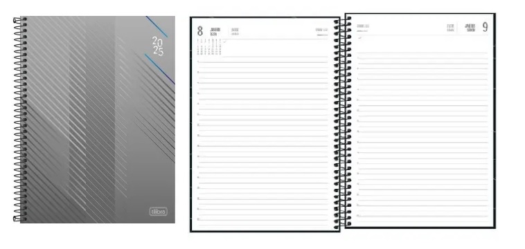 AGENDA TILIBRA 2027 EJECUTIVA SPOT M9 DIA X HOJA 1