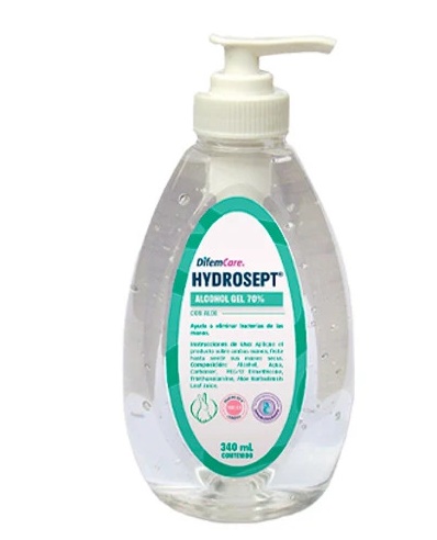 ALCOHOL GEL DIFEM 340 ml. HYDROSEPT 1