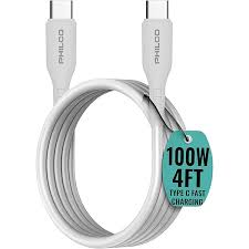 CABLE DE SILICONA PHILCO USB 2.0 A TIPO C A TIPO C / 1.2 MTS FLP5001 1