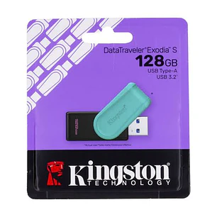 PENDRIVE KINGSTON DTXS / 128GB 3.2 DATATRAVELER EXODIA USB - TYPE A 