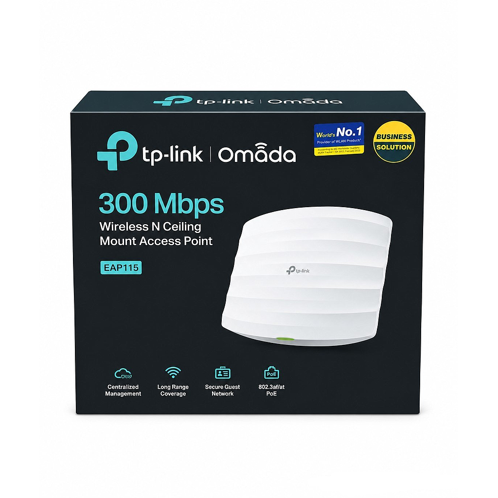 ACCES POINT OMADA TP LINK N CEILING 300MBPS 1