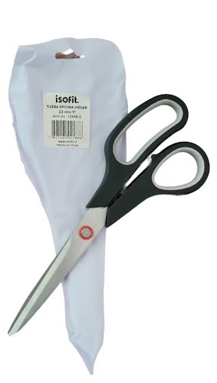 TIJERA ISOFIT OFICINA-HOGAR 22 Cms (12498-2)  1