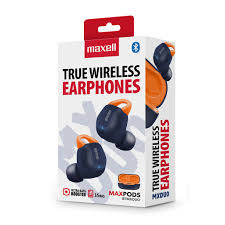 AUDIFONO MAXELL MXDUO USB-C ULTRA BASS NARANJA 1