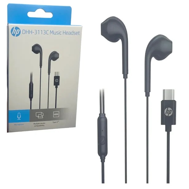 AUDIFONO HP TIPO C DHH-3113C NEGRO 1