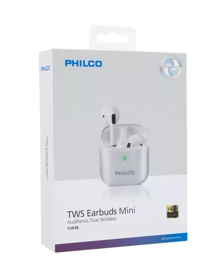 AUDIFONOS PHILCO WIRELEES BLANCO TLW3B 1