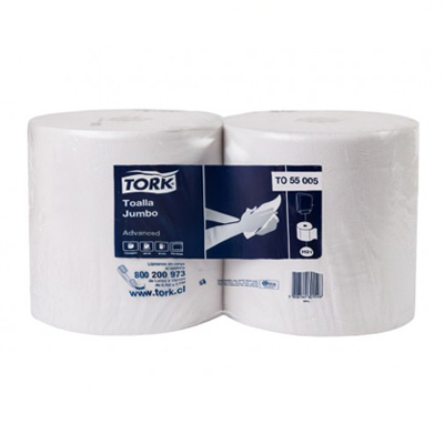 TOALLA TORK JUMBO UNIVERSAL 2 x 250 Mts. 1