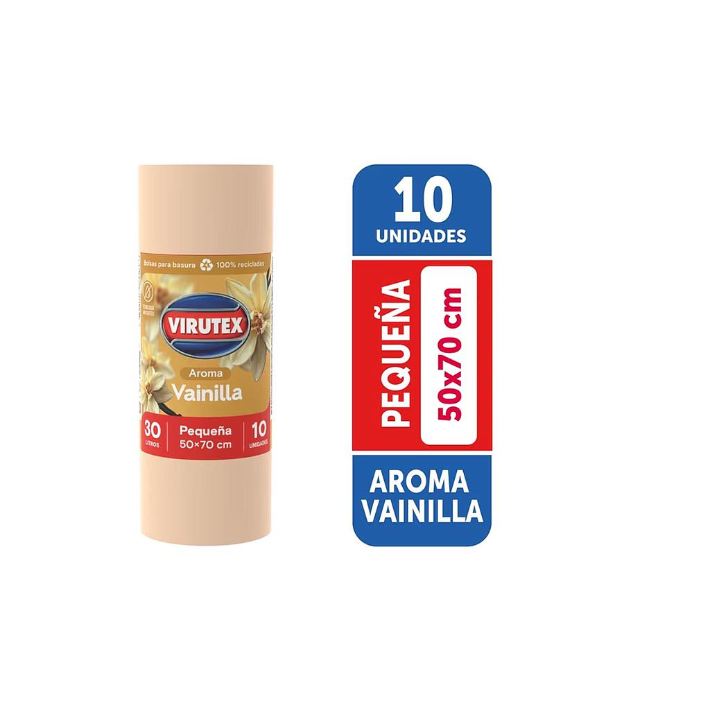 BOLSA BASURA VIRUTEX RECICLADA AROMA VAINILLA 50 x 70  (10 UNID.) 1