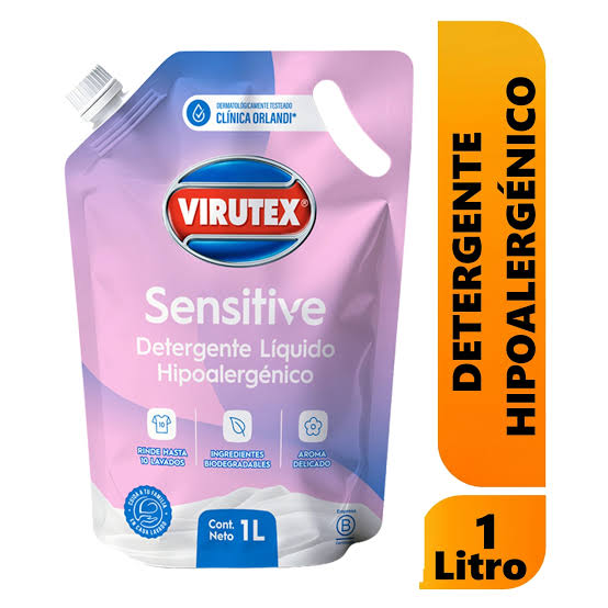 DETERGENTE LIQUIDO PIEL SENSIBLE DOYPACK 1L VIRUTEX 1