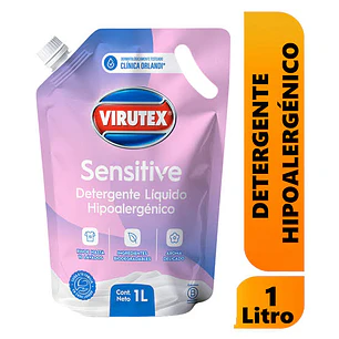 DETERGENTE LIQUIDO PIEL SENSIBLE DOYPACK 1L VIRUTEX