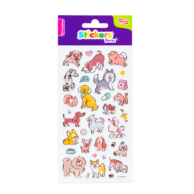 STICKERS PERROS ADIX (A510048)  1