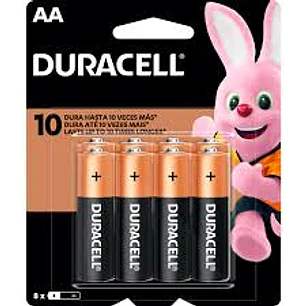 PILA DURACELL AA x 8 UNID PACK ( CM )