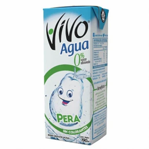 AGUA CON JUGO DE FRUTA VIVO PERA 190 ML
