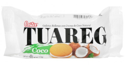 GALLETA COSTA TUAREG COCO INDIVIDUAL 48 GRS. 1